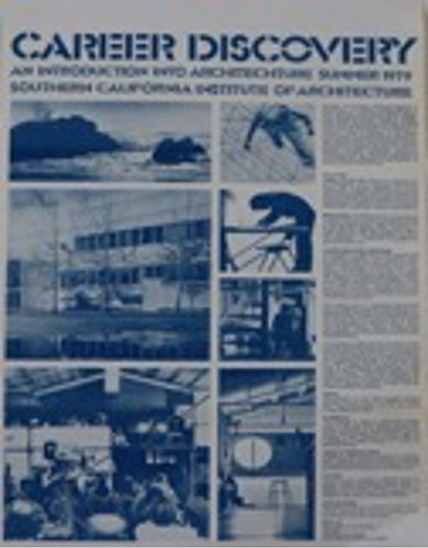 SCI-Arc 50th history Summer Session 1979 Flyer, SCI-Arc institutional archives.
