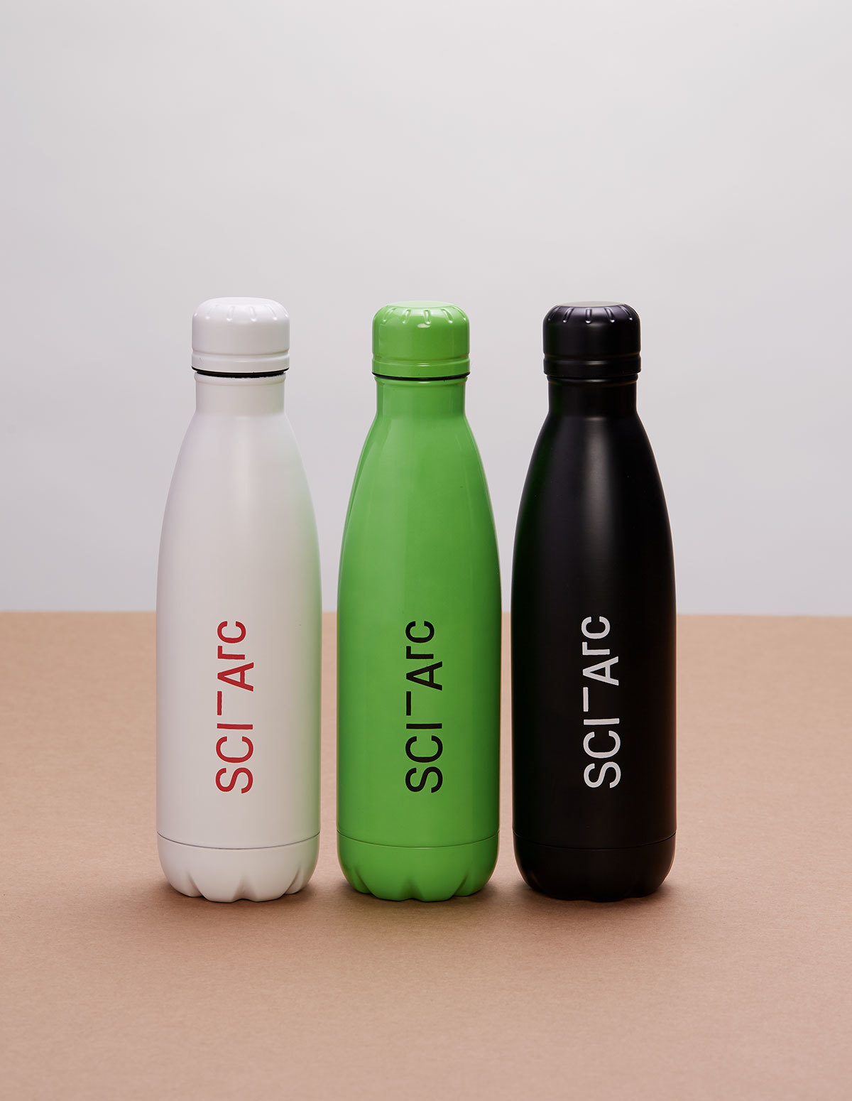 sci arc water bottles merchandise