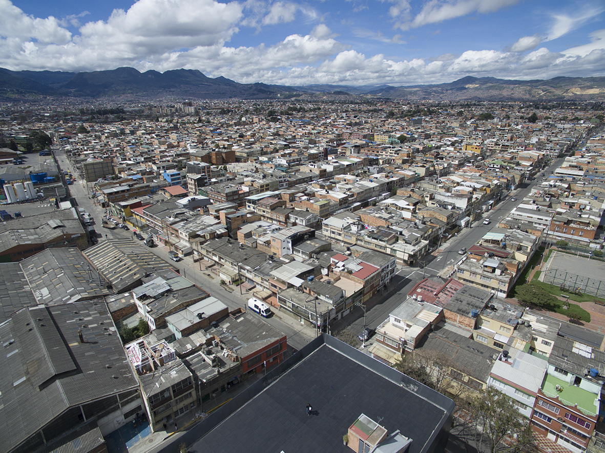 urban photograph concrete sprawl low rise