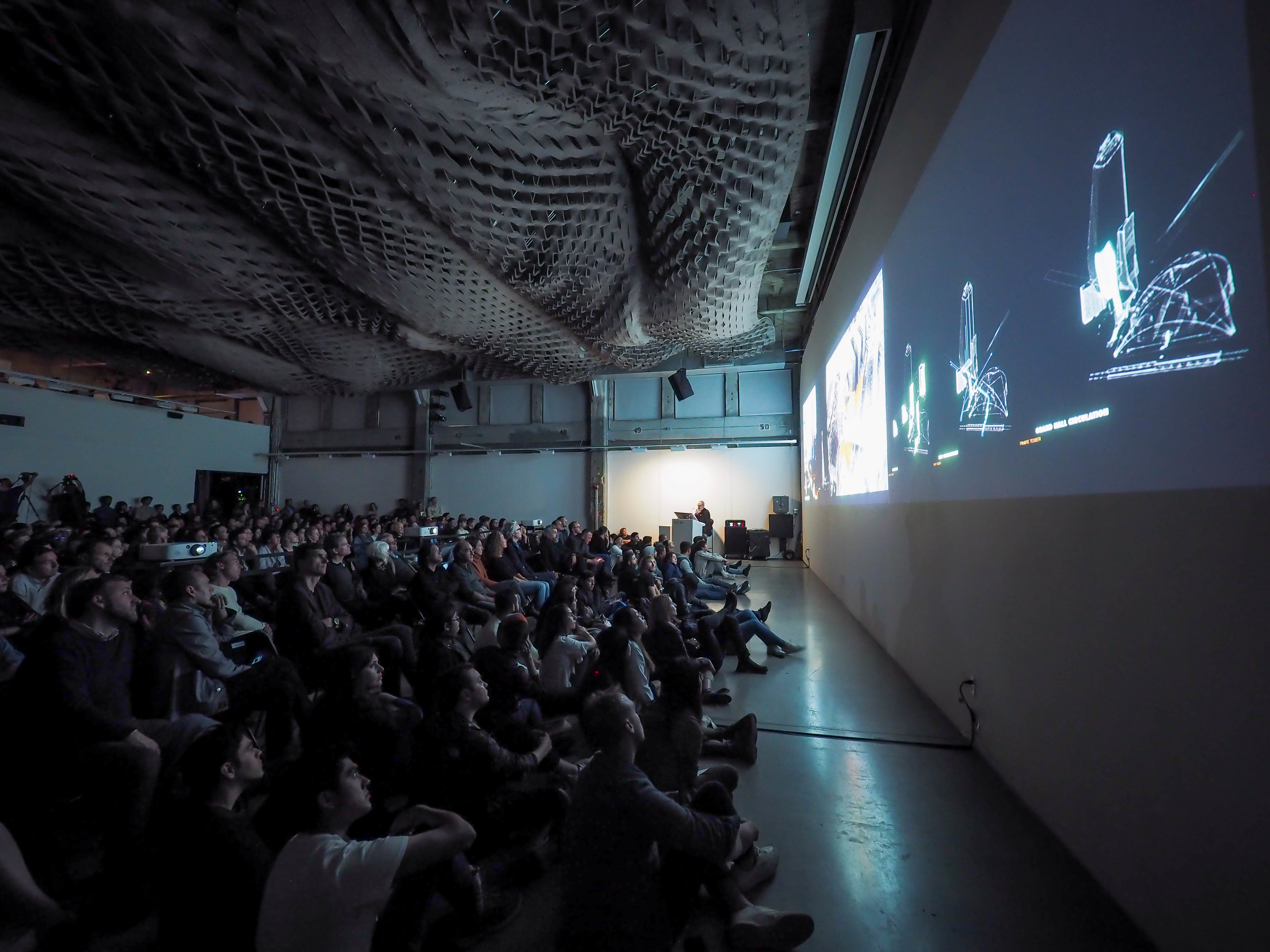 Thom Mayne lecture audience