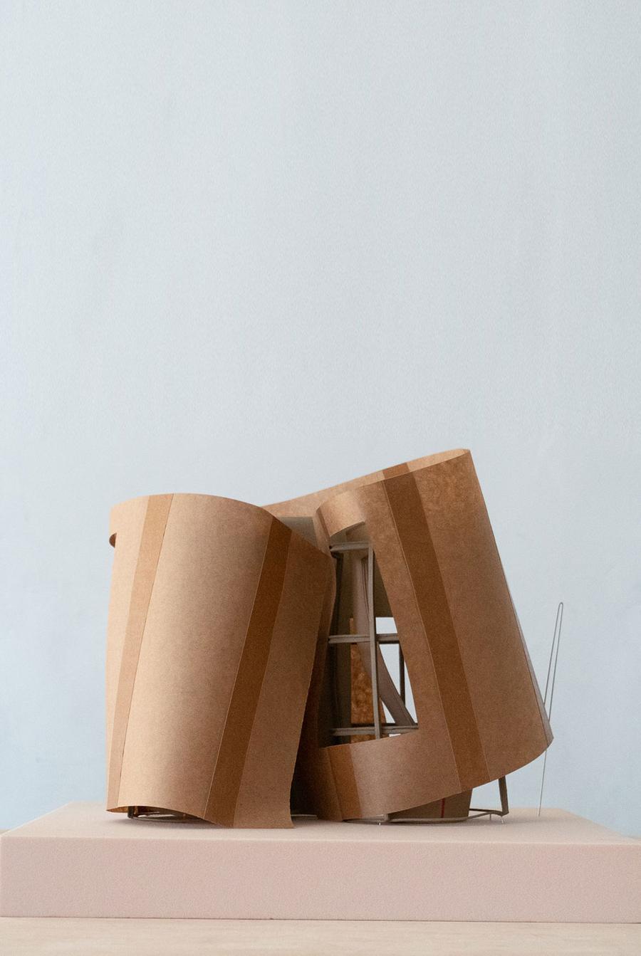 architecture model cardboard