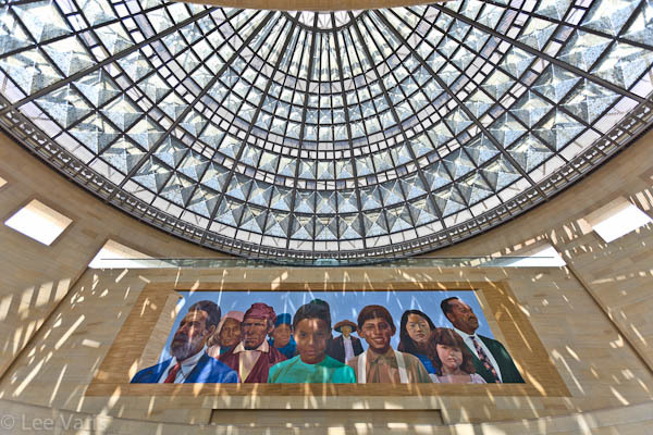 glass dome mural union station