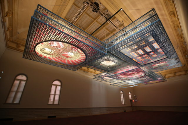 multicolored parallax model in renwick gallery