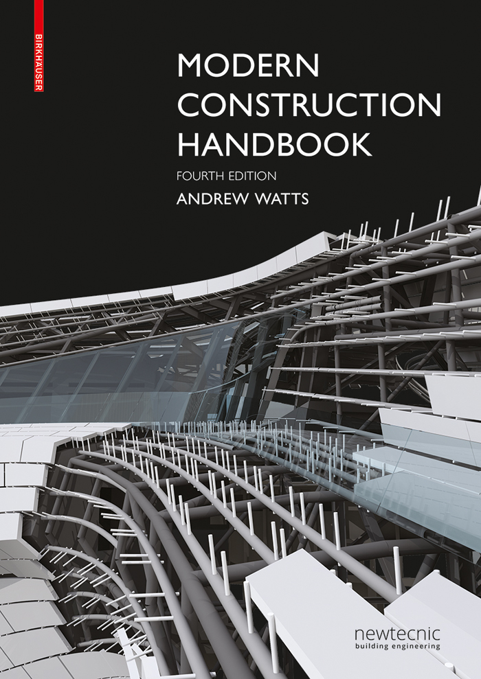 book cover modern construction handbook