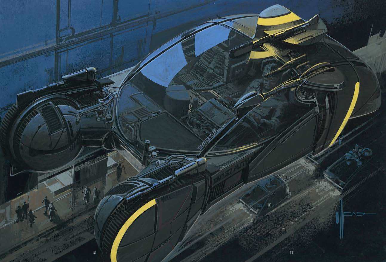 Syd Mead Blade Runner concept art