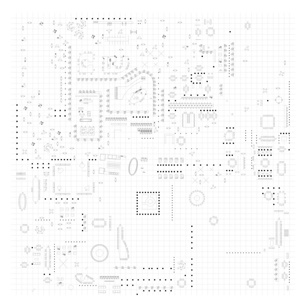 Tech Plan 003 Furniture Columns Grid 01 01