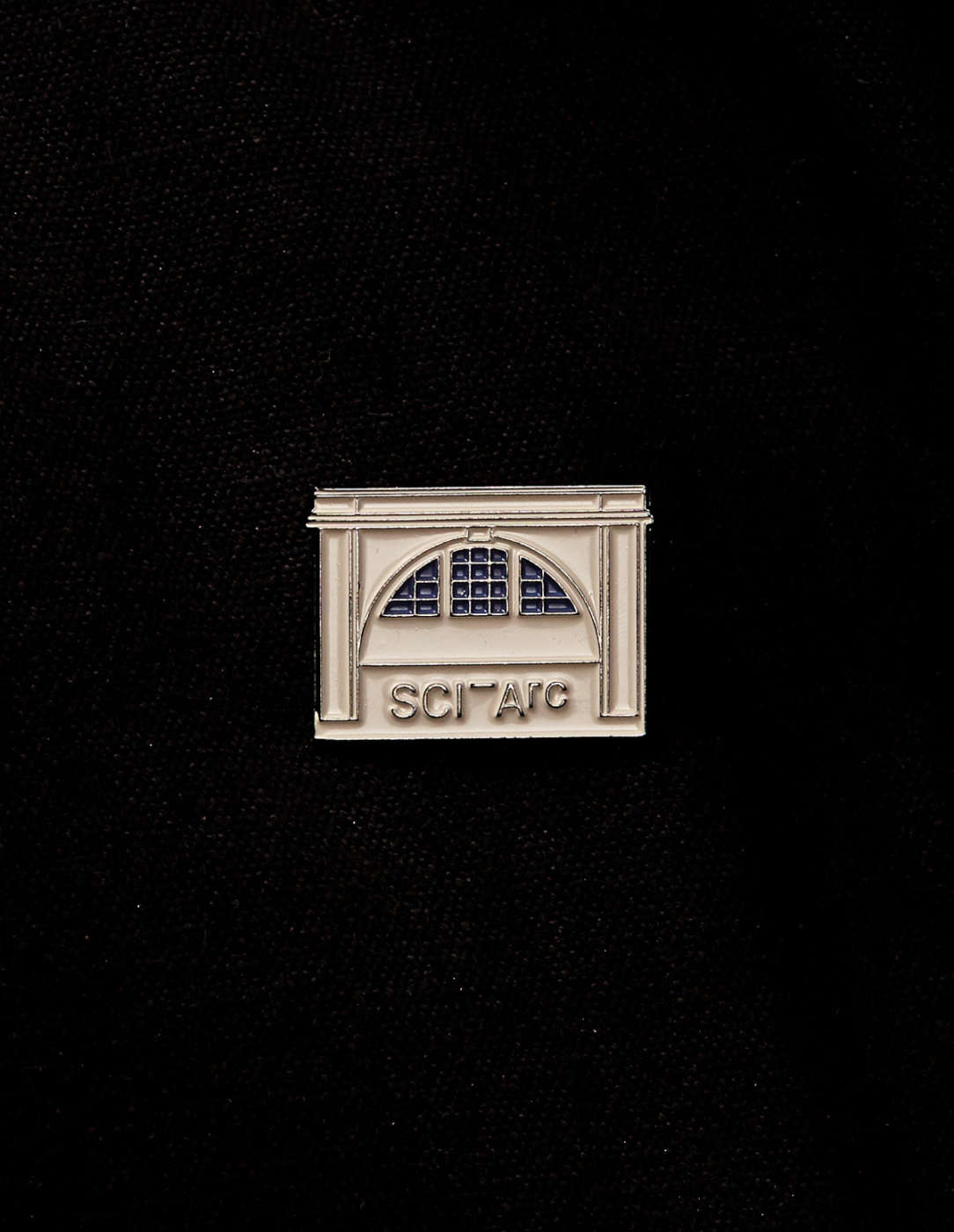 sciarc building elevation enamel pin