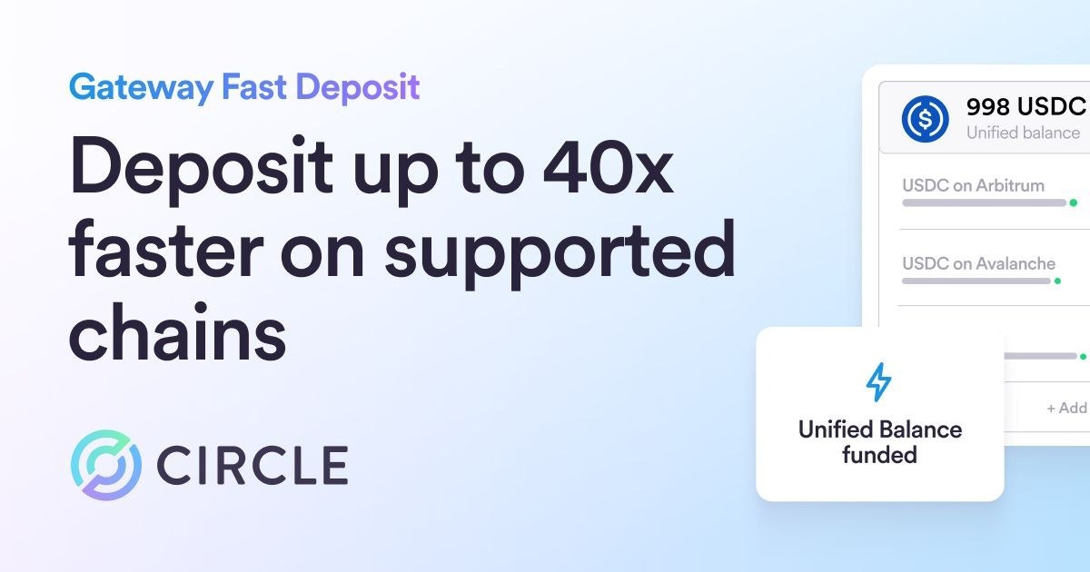 Circle、USDC残高の供給を最大40倍高速化