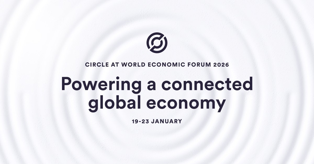 Circle、世界経済フォーラム2026でインターネット金融システムを展示