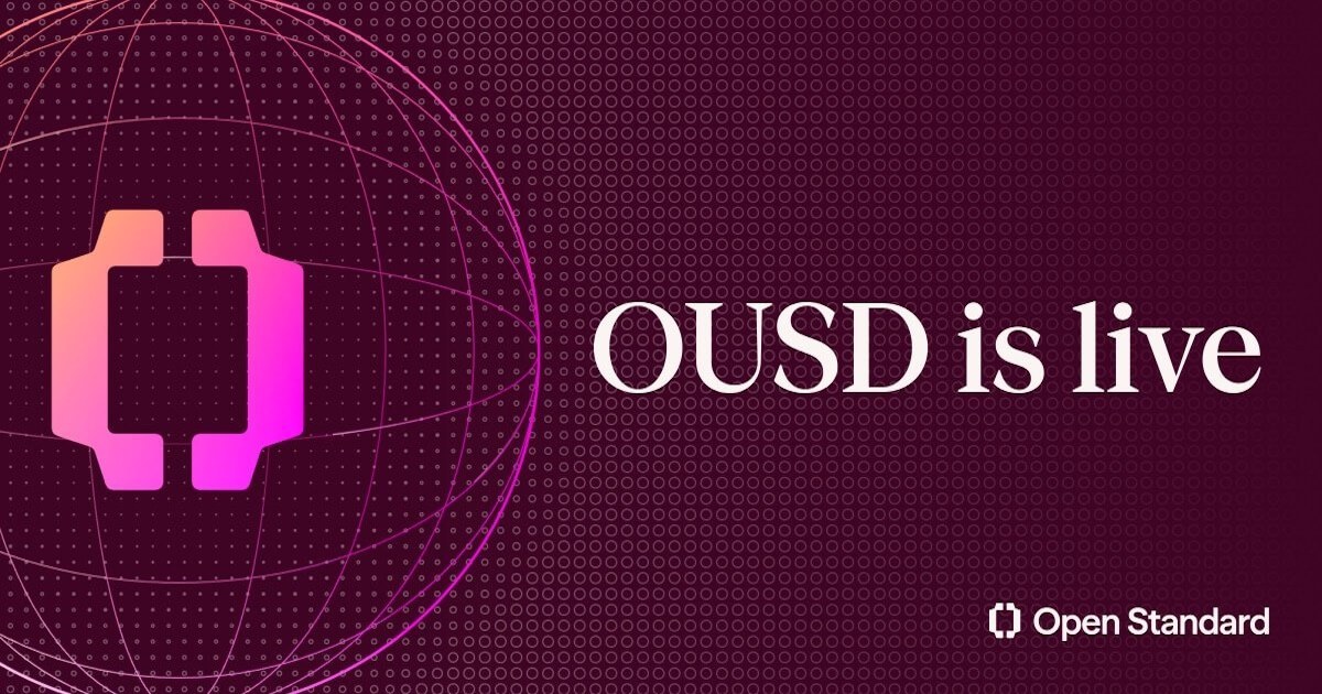 企業コンソーシアム型ステーブルコイン「OUSD」がローンチ、4チェーンで発行開始
