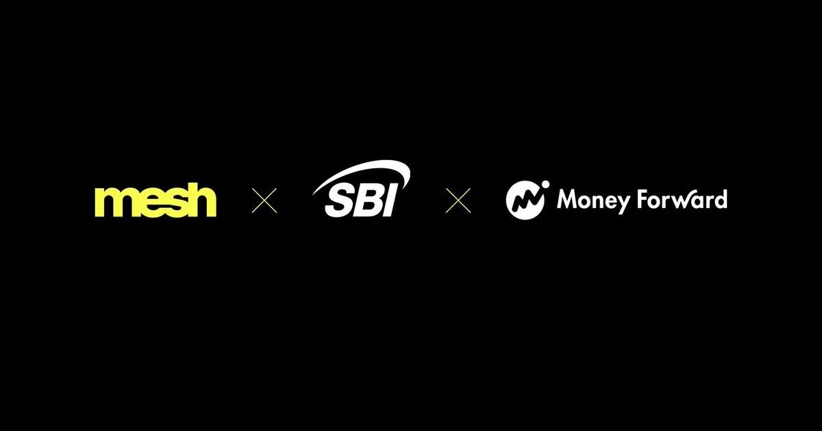 SBI・マネーフォワード・メッシュが合弁会社設立で基本合意