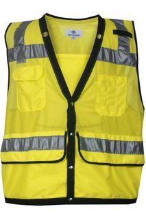 National Safety Apparel VNT8016M Mesh Construction Survey Vest
