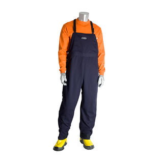 PIP - Protective Industrial Products 9100-52564 12 Cal FR Overall, 9oz. Cotton NFPA 70E/ASTM F1506,