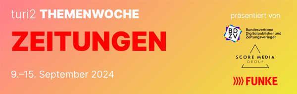 Banner Themenwoche Zeitungen
