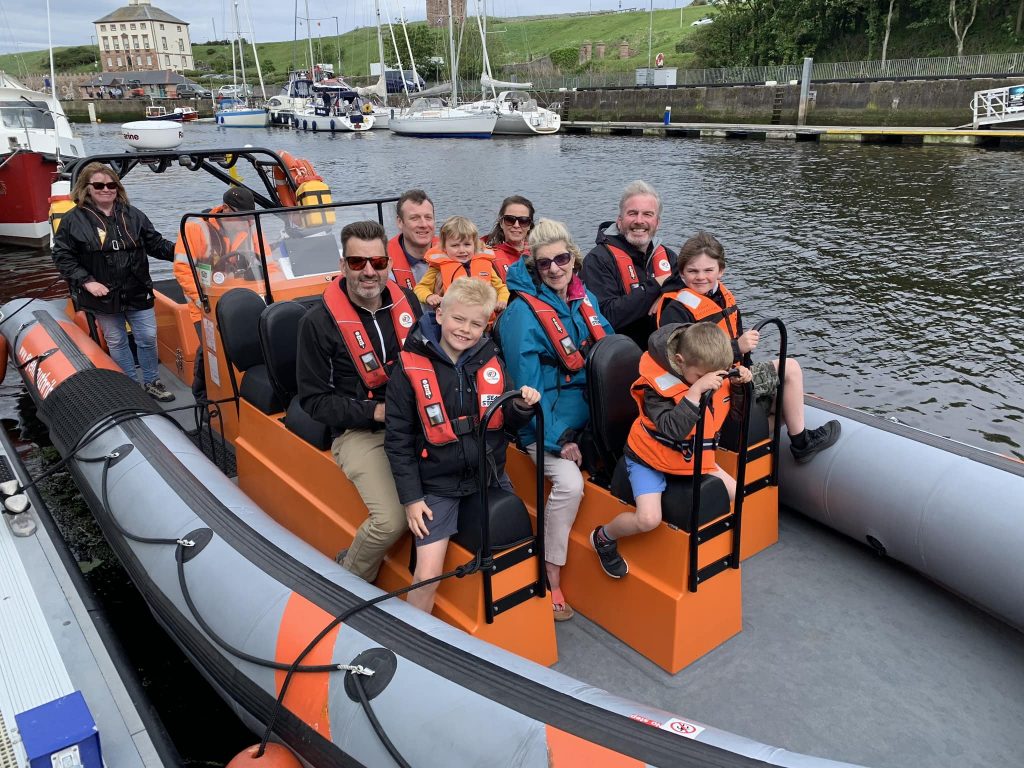 Perhaps this Easter half term is the right time to take a trip with Eyemouth Rib - it can be fast or slow depending on your group.