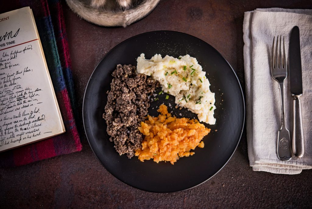 celebrate Burns night with haggis, neeps and tatties