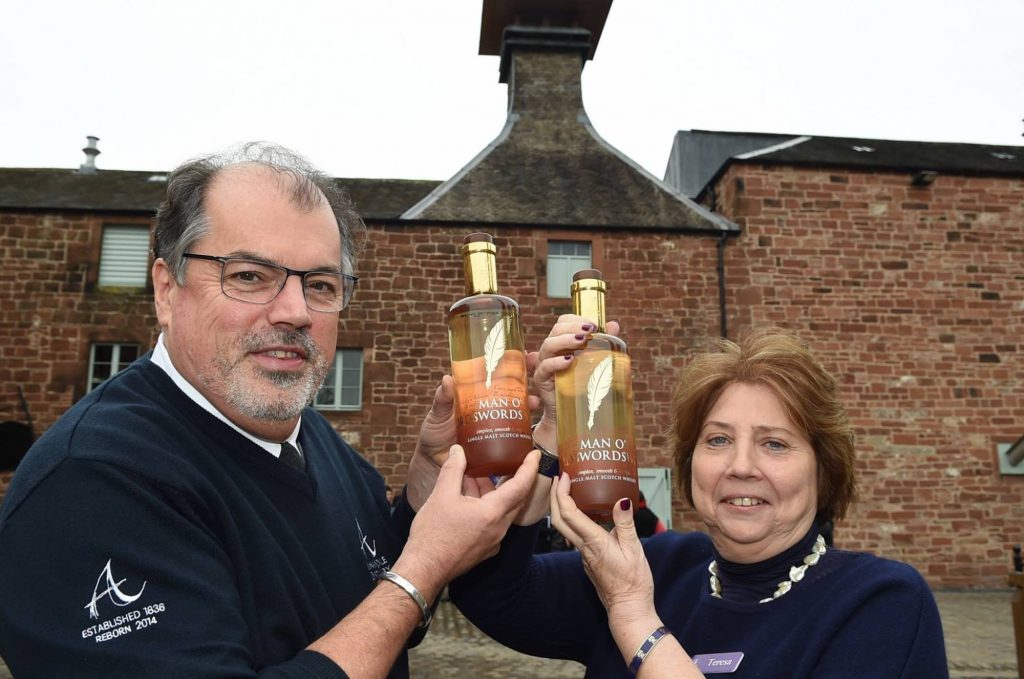 Owners David Thomson & Teresa Church, Annandale Distillery Co. LTD