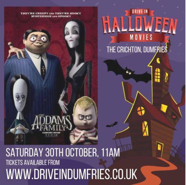 Addams Family Drive In Movie | South of Scotland - Scotland Starts Here Addams Family Drive In Movie | South of Scotland - Scotland Starts Here