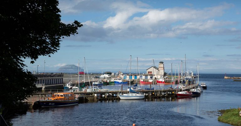 Girvan Harbour, Ayrshire, VisitScotland / Paul Tomkins