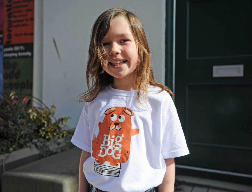 BigDog tshirt on child