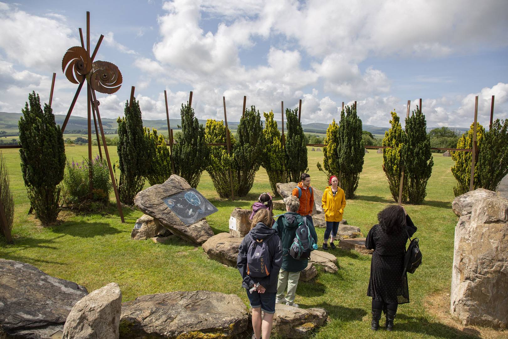 A tour of Crawick Multiverse , Mike Bolam for Crawick Multiverse