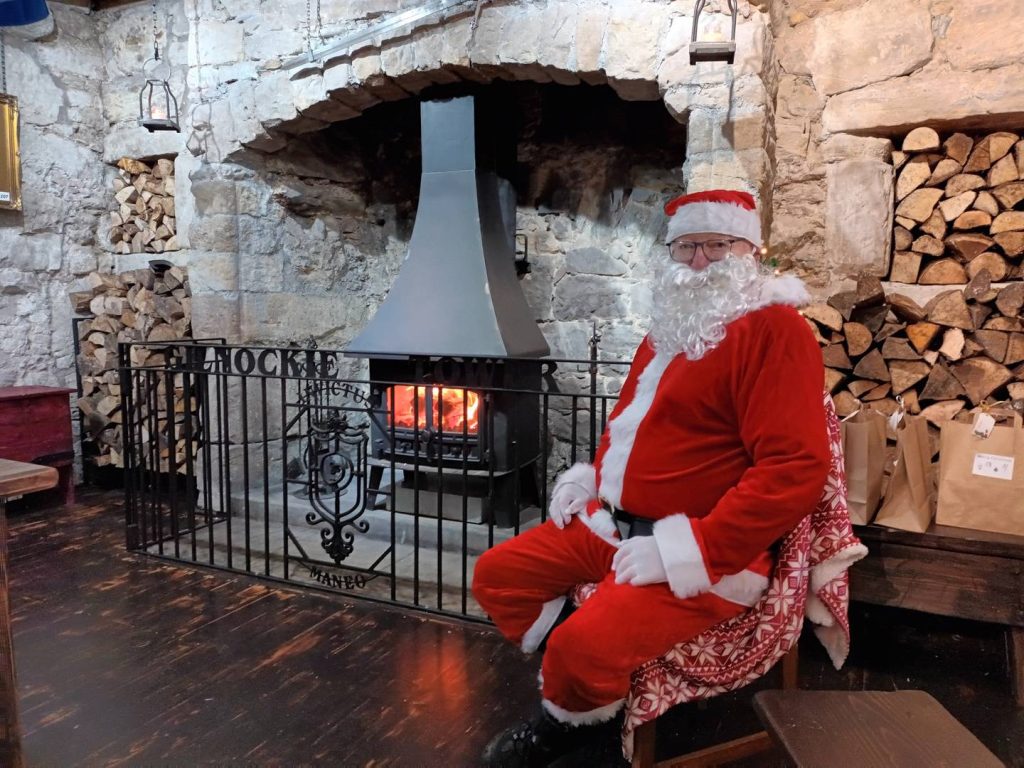 Image of Santa’s Back at Gilnockie Tower!