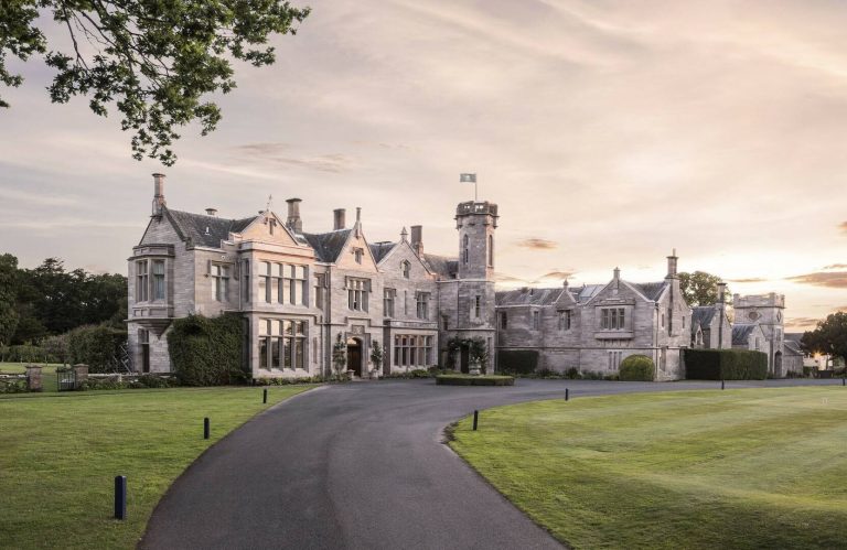 Exterior of the SCHLOSS Roxburghe Hotel