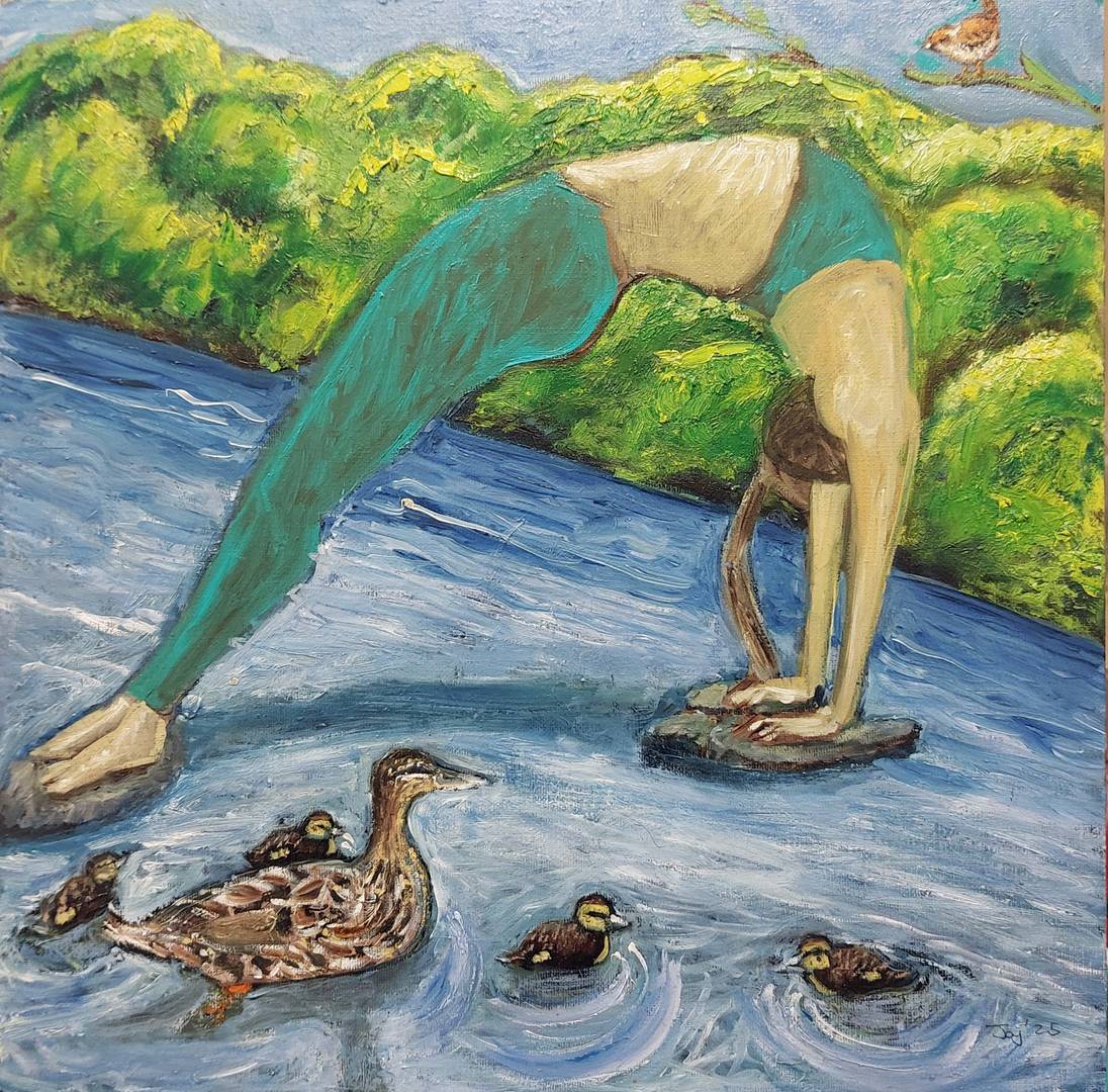 Urdha Dhanurasana, Joy Parker