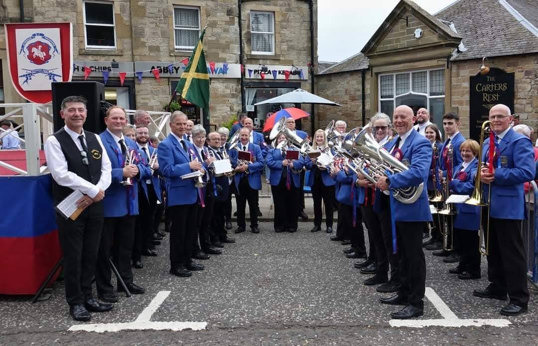 SBBBA Youth Band & Jedforest Brass Band , Borders Music Festival