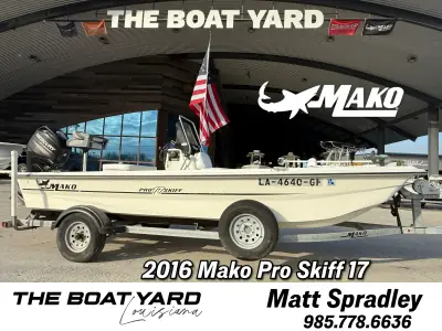 2016 Mako PRO 17 SKIFF CC
