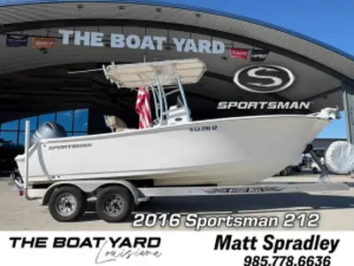 2016 Sportsman 212 open