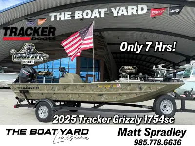 2025 Tracker Grizzly 1754 SC