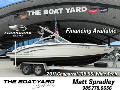 2011 Chaparral 216 SSi