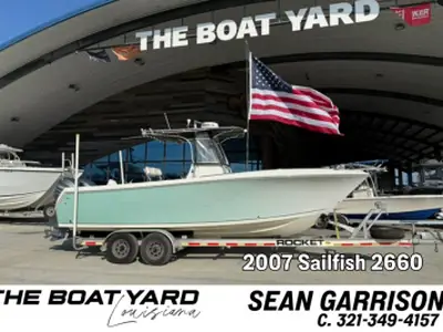 2007 Sailfish Sailfish 2660-270 Center Console