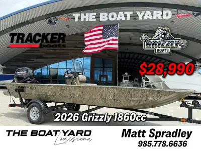2026 Tracker Grizzly 1860 CC