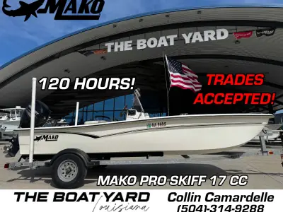 2019 Mako PRO SKIFF 17 CC