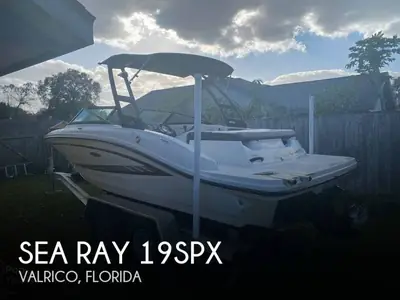 2016 Sea Ray 19 SPX