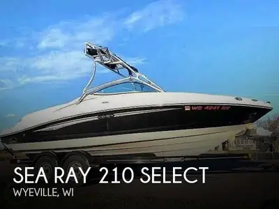 2007 Sea Ray 210 SELECT