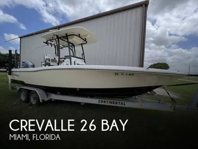 2016 Crevalle 26 Bay