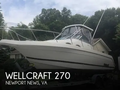 2000 Wellcraft Corp COASTAL 270