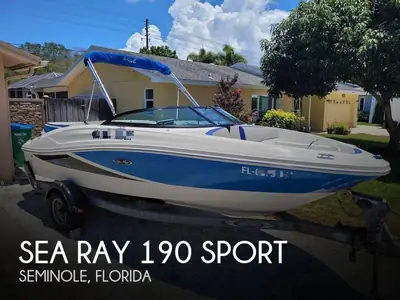 2013 Sea Ray 190 SPORT