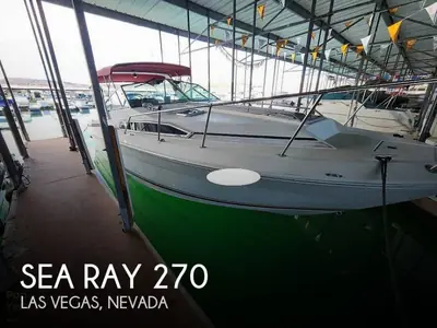 1988 Sea Ray 270 SUNDANCER