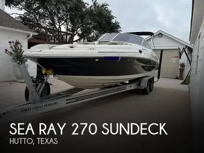2005 Sea Ray Sundeck 270