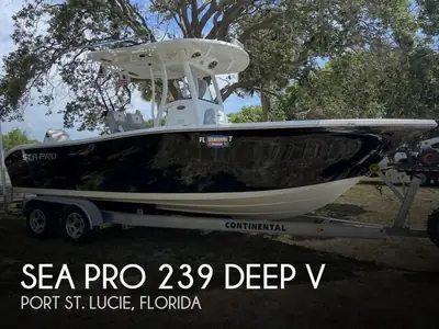 2018 Sea Pro 239