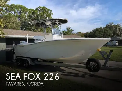 2013 Sea Fox 226 Commander