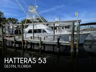 Hatteras 53 CONVERTIBLE
