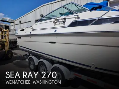 1983 Sea Ray 270 SUNDANCER