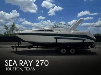 1991 Sea Ray 270 SUNDANCER