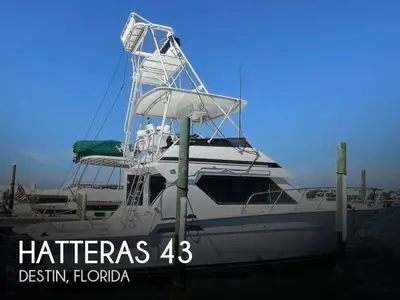 Hatteras 43 CONVERTIBLE