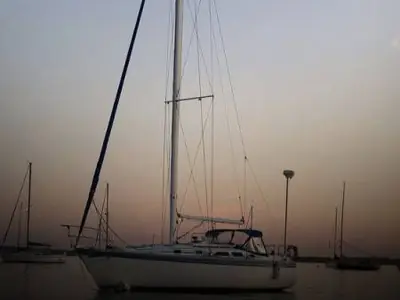 1986 Hunter 34